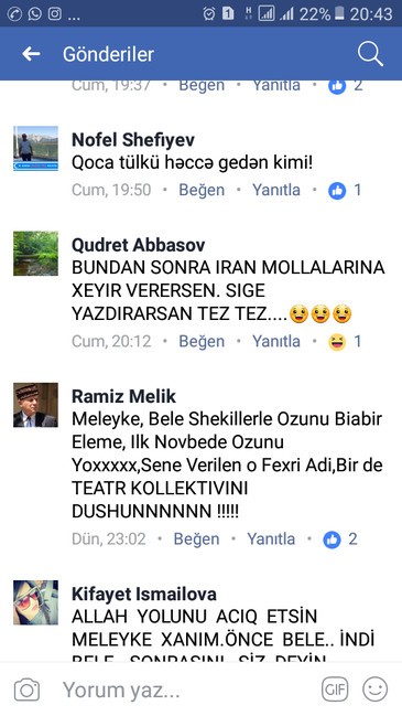 "Namaz qılacam" deyən Məleykəni bu fotosuna görə Biabır Etdilər: "Get özünü..." - FOTOFAKT