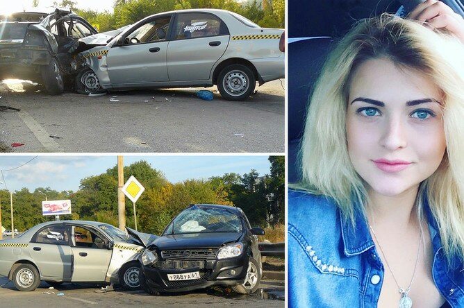 Sərxoş polis qəza törətdi, 24 yaşlı qız öldü - FOTOLAR