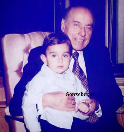 Prezidentin oğlu Heydər Əliyevin uşaqlıq FOTOLARI