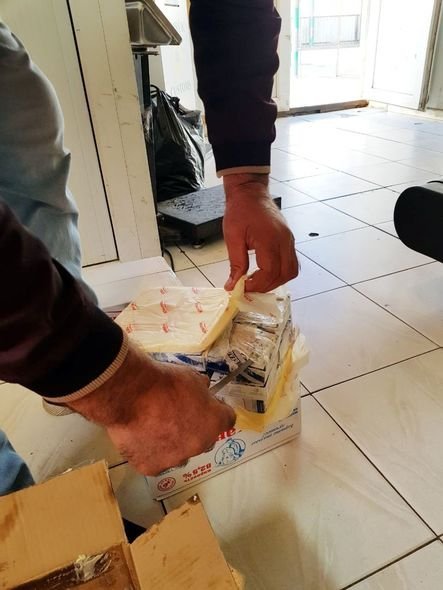 Gömrükdə yağın içindən görün nə çıxdı – FOTOLAR