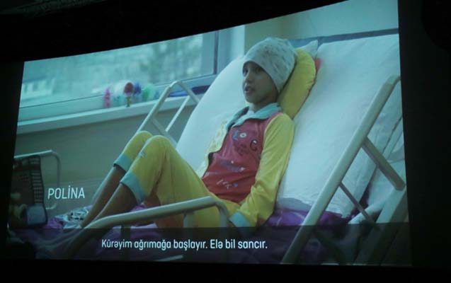 Leyla Əliyeva film təqdimatında (FOTO)
