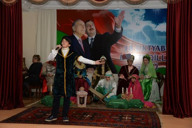 Nəsimi rayonunda 18 oktyabr - Dövlət müstəqilliyi günü münasibətilə tədbir keçirilib.