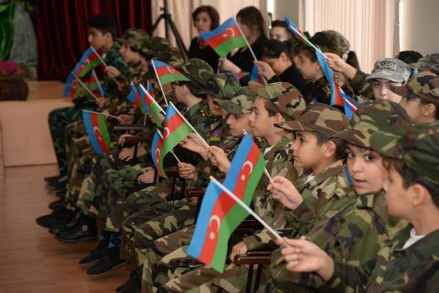 Nəsimi rayonunda 18 oktyabr - Dövlət müstəqilliyi günü münasibətilə tədbir keçirilib.