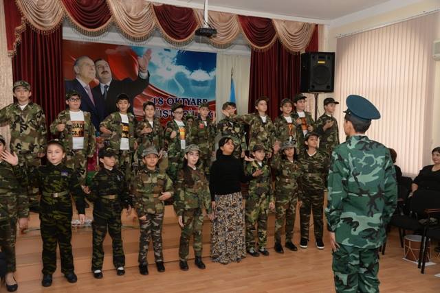 Nəsimi rayonunda 18 oktyabr - Dövlət müstəqilliyi günü münasibətilə tədbir keçirilib.