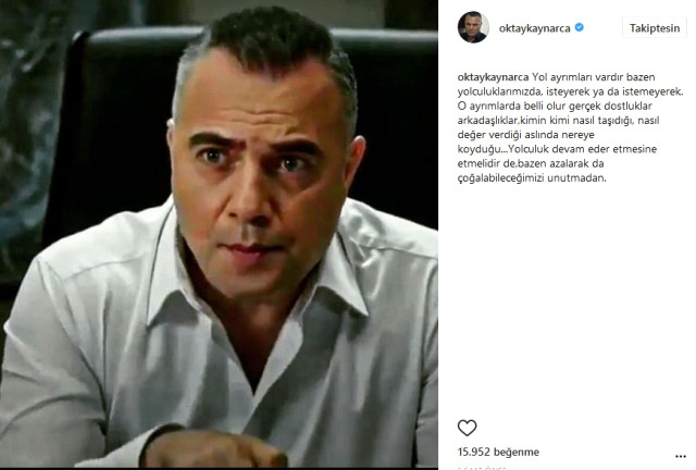 Çakır "Eşkiya"dan ayrılır? - Müəmmalı paylaşım