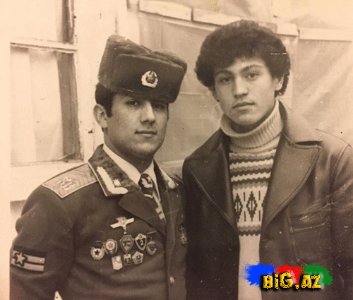 Polis polkovnikinin gənclik illərinin fotoşəkilləri yayıldı - FOTOLAR