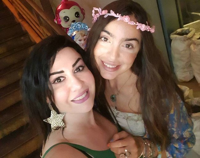 Rəqqasə Fatimənin Leyla Əliyeva ilə FOTOSU