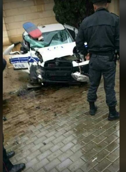 Bakıda qəzada ölən polislərin görüntürləri yayıldı – FOTO