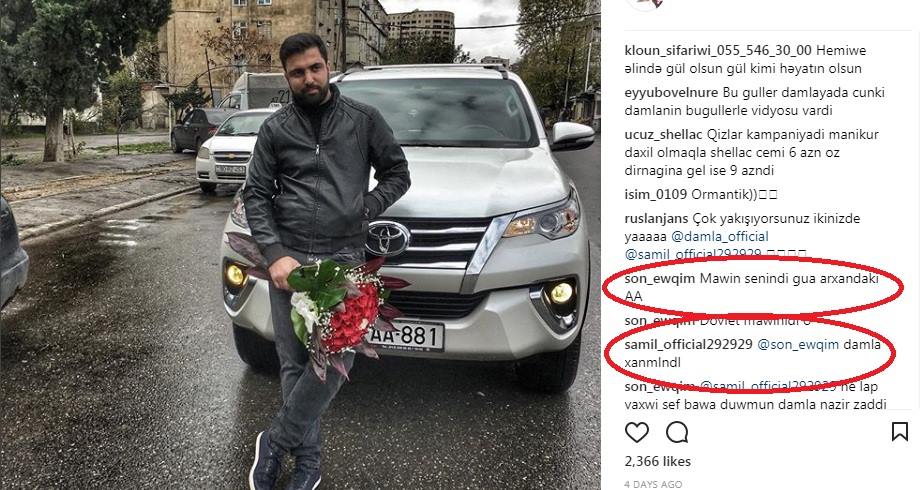 Müğənni Damlaya “AA” seriyalı nömrəni kim hədiyyə edib? – FOTO