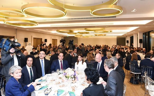 Mehriban Əliyeva qızı ilə Parisdə - FOTOLAR