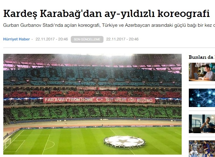 “Qarabağ”a lağ edənlərə sillə kimi cavab” - Türkiyə mətbuatı