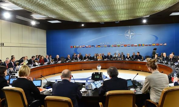 Azərbaycan prezidenti NATO-nun Şimali Atlantika Şurasının iclasında - FOTO