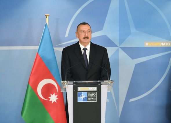 Azərbaycan prezidenti NATO-nun Şimali Atlantika Şurasının iclasında - FOTO