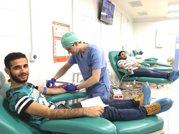 Leyla Əliyevanın təşəbbüsü ilə Moskvada xeyriyyə aksiyası keçirildi (FOTO)