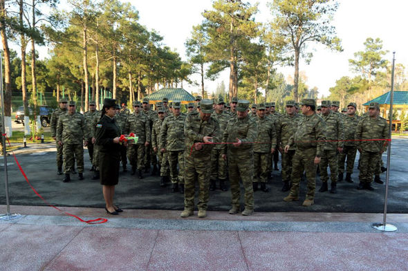 Zabitlər üçün yeni yaşayış kompleksi istifadəyə verildi – FOTOLAR