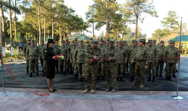 Zabitlər üçün yeni yaşayış kompleksi istifadəyə verildi – FOTOLAR