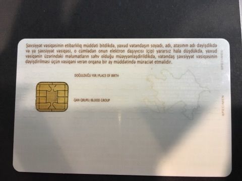 Yeni şəxsiyyət vəsiqəsi təqdim olundu (FOTO)