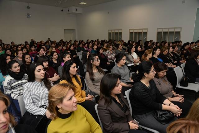 Nəsimi rayonunda “Ümummilli Lider Heydər Əliyev və qadın siyasəti” mövzusunda tədbir keçirilmişdir