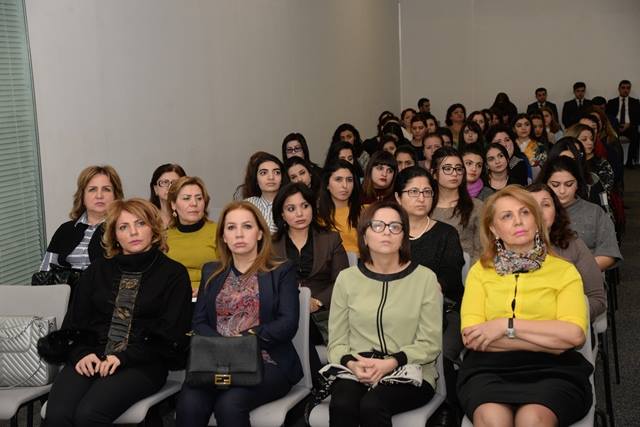 Nəsimi rayonunda “Ümummilli Lider Heydər Əliyev və qadın siyasəti” mövzusunda tədbir keçirilmişdir