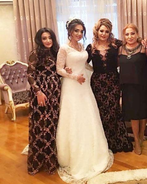 Mənzurə qızını gəlin köçürdü (FOTOLAR)