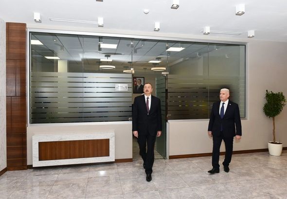 İlham Əliyev açılış etdi (FOTOLAR)
