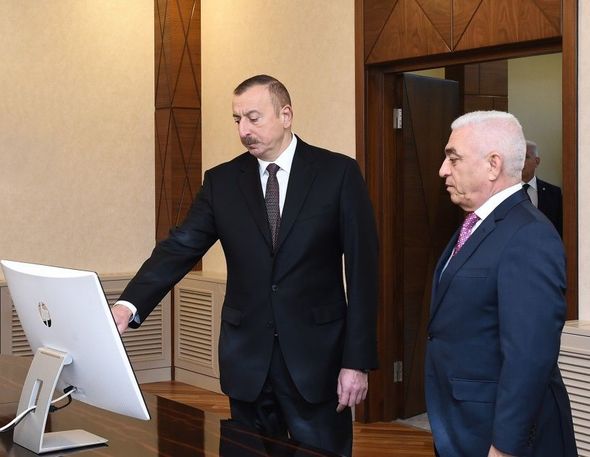 İlham Əliyev açılış etdi (FOTOLAR)