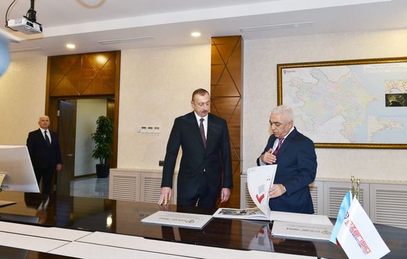 İlham Əliyev açılış etdi (FOTOLAR)