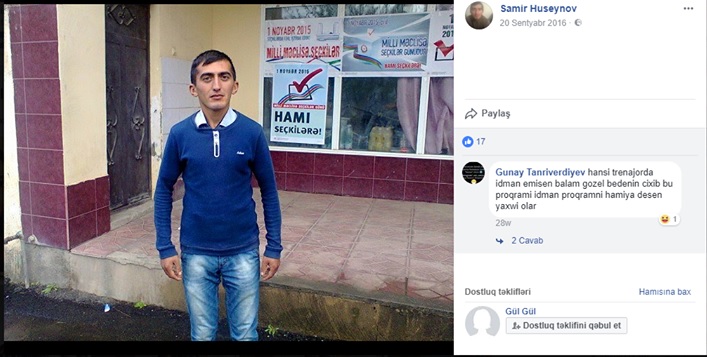 Evlənmək üçün "Facebook"da ehtiraslı qız axtaran Samir — "Məleykə Əsədova xoşuma gəlir"