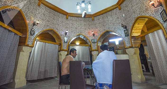 Azərbaycanda nazir və deputatların getdiyi hamam (FOTOLAR)