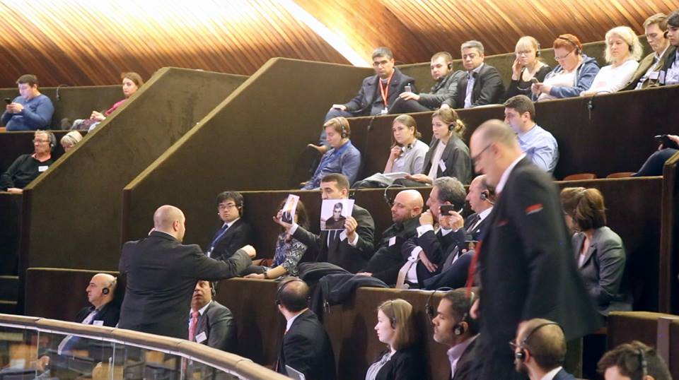 Əhməd Şahidov Sarkisyanı ifşa etdi: Zaldan çıxarıldı - FOTOLAR