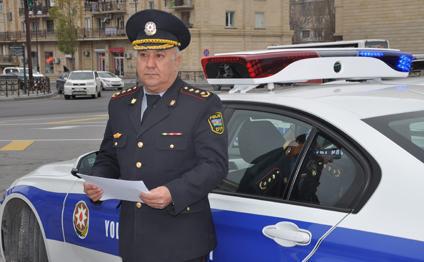 Yol polisi sürücülərə, piyadalara və jurnalistlərə müraciət etdi