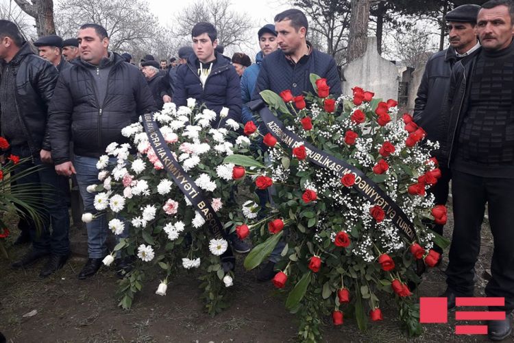 Zərnigar Ağakişiyeva Qubada dəfn olundu - FOTOLAR