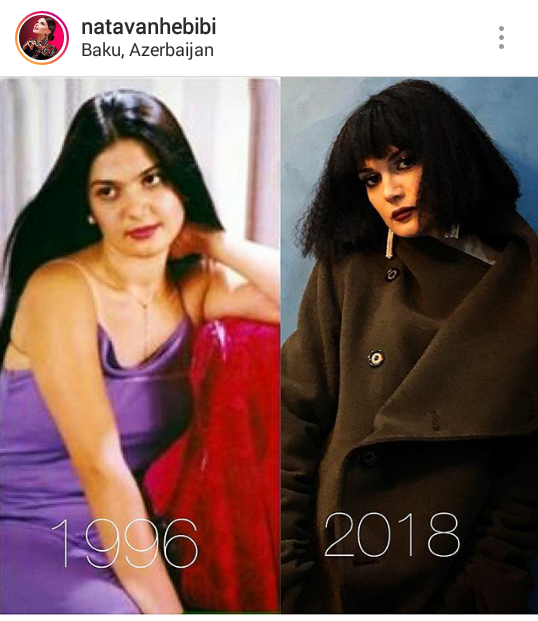 Natavan Həbibi 22 il öncə - Foto