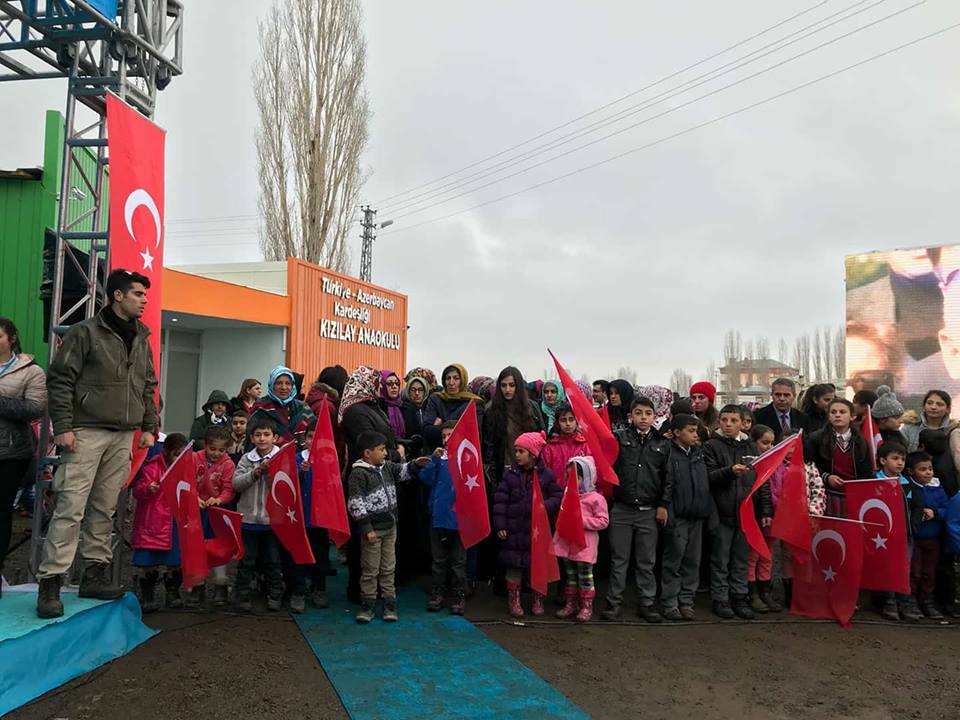 Mübariz Mənsimov Türkiyədə məktəb tikdirdi - FOTO