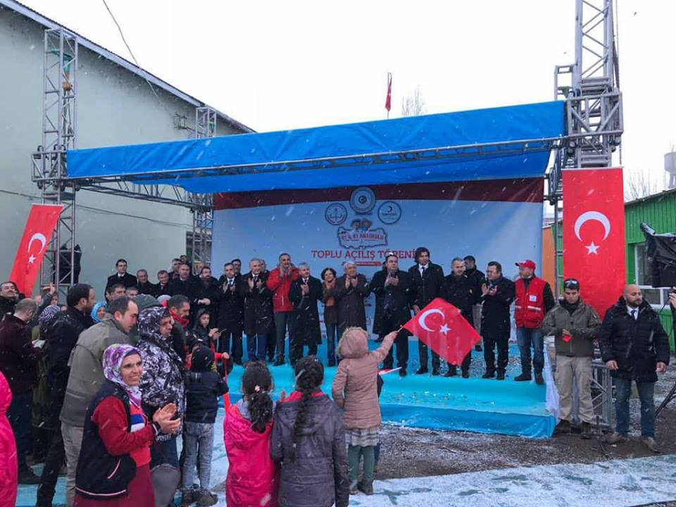 Mübariz Mənsimov Türkiyədə məktəb tikdirdi - FOTO