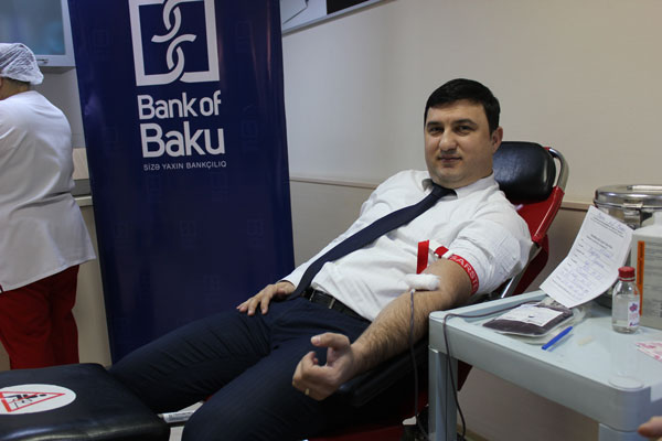 "Bank of Baku"-da talassemiya və temofiliyalı uşaqlar üçün qanvermə aksiyası keçirildi