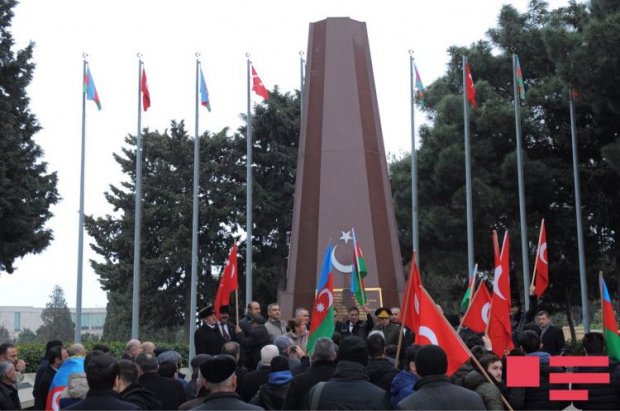 Bakıda Türkiyə Ordusunun “Zeytun budağı" əməliyyatına dəstək