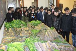 Nəsimi rayon məktəbliləri Memorial Soyqırım muzeyində