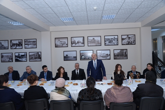 Nəsimi rayonunda Xocalı sakinləri ilə görüş keçirildi