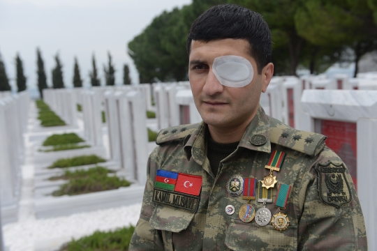Qarabağ qazisindən Afrindəki Mehmetciyə dəstək - FOTOLAR