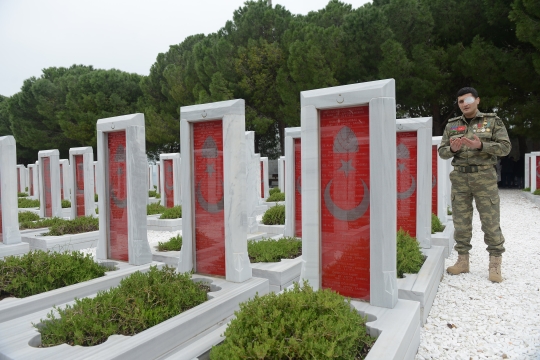 Qarabağ qazisindən Afrindəki Mehmetciyə dəstək - FOTOLAR