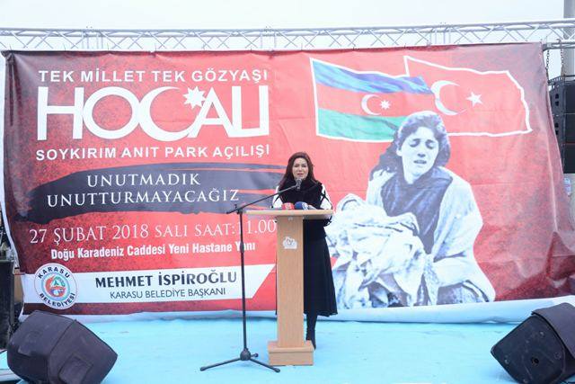 Nümayəndə heyətimiz Xocalıya həsr olunmuş tədbirlərdə - FOTOLAR