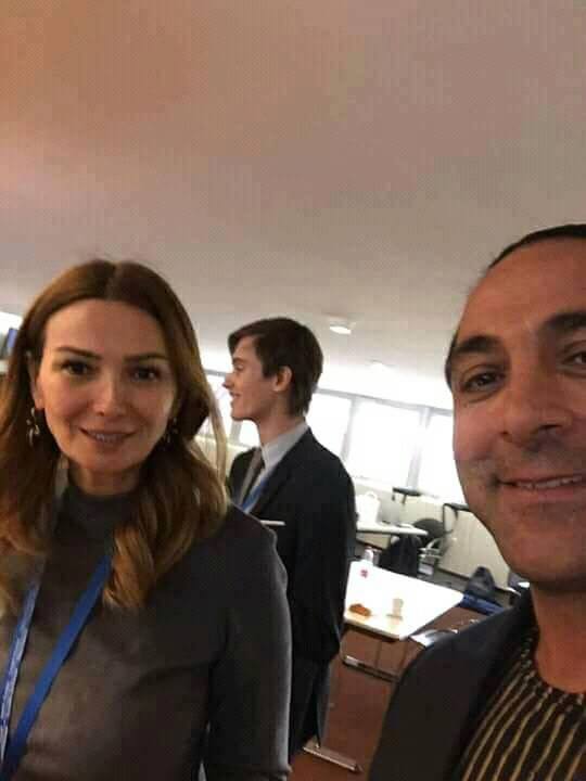 "Orduxan mənimlə "selfie"ni qəfil çəkdi" - Qənirə Paşayeva