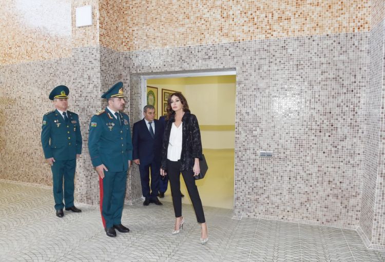 Mehriban Əliyeva DSX Xüsusi Məktəbinin yeni tədris korpusunun açılışında - FOTO