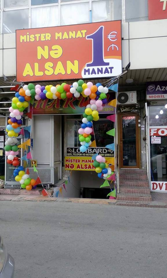 Bakıda nə alsan, 1 manata... - FOTOLAR