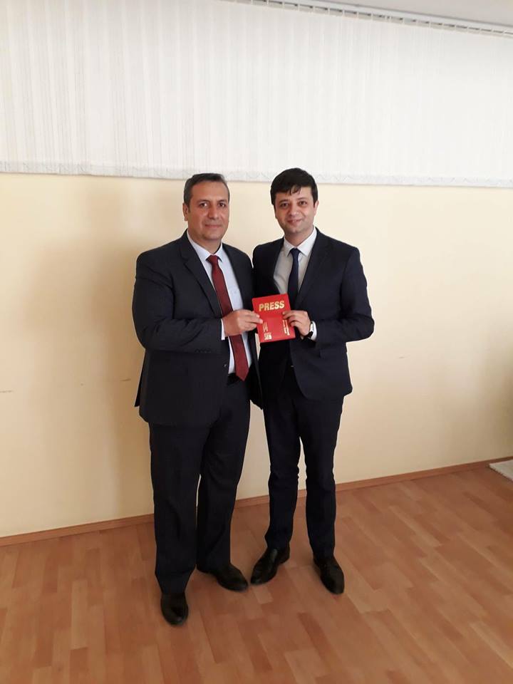 Anar Yusifoğlu Beynəlxalq Jurnalistlər Federasiyasının üzvü oldu