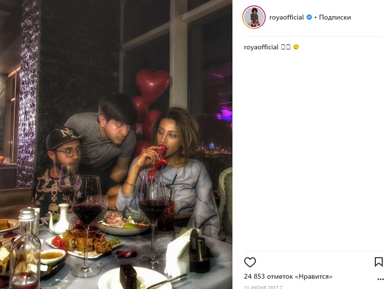 Röya məşhur generalın oğlu ilə sevgilidir? - FOTOLAR