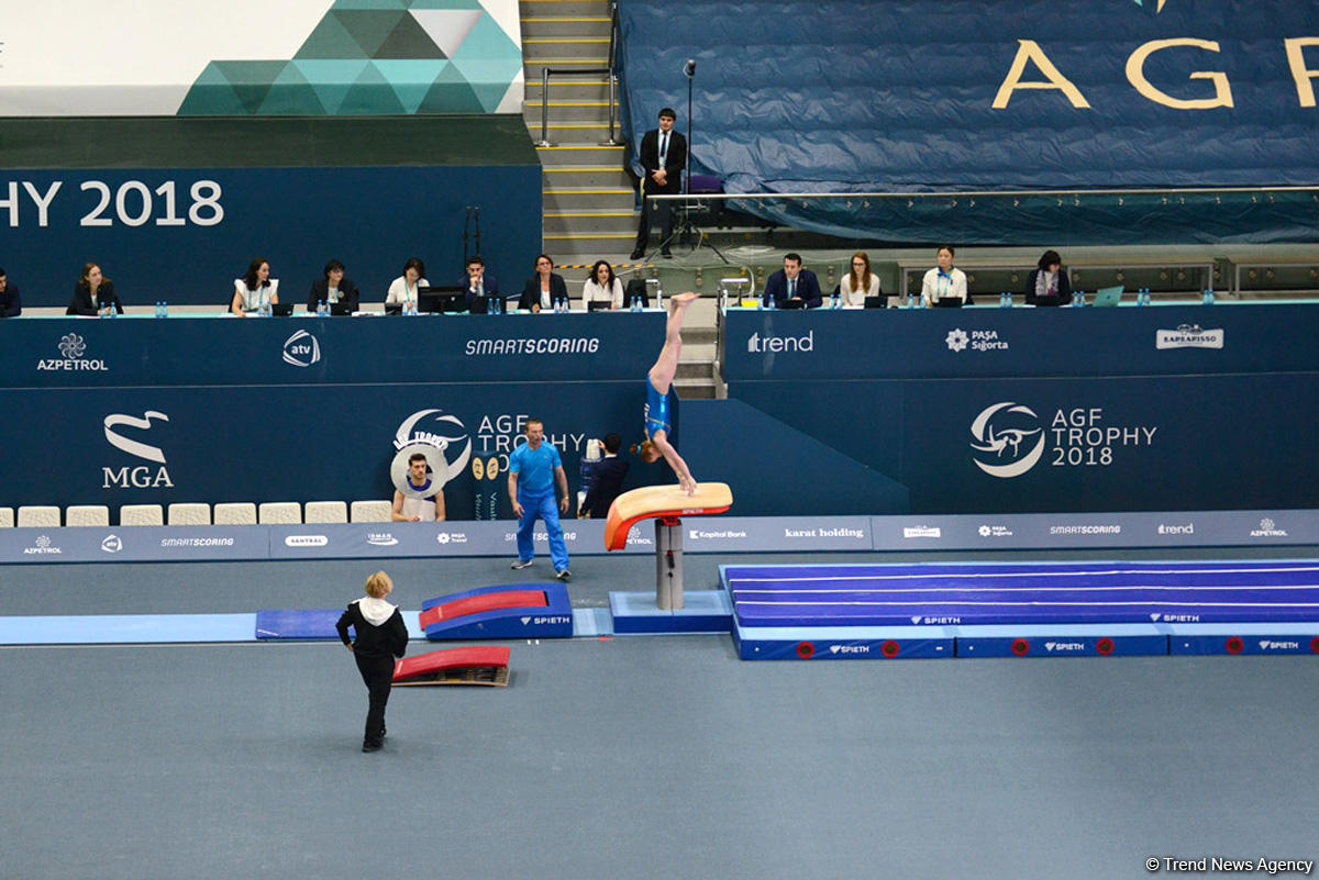 Bakıda İdman Gimnastikası üzrə Dünya Kuboku yarışlarının İLK GÜNÜ - FOTO