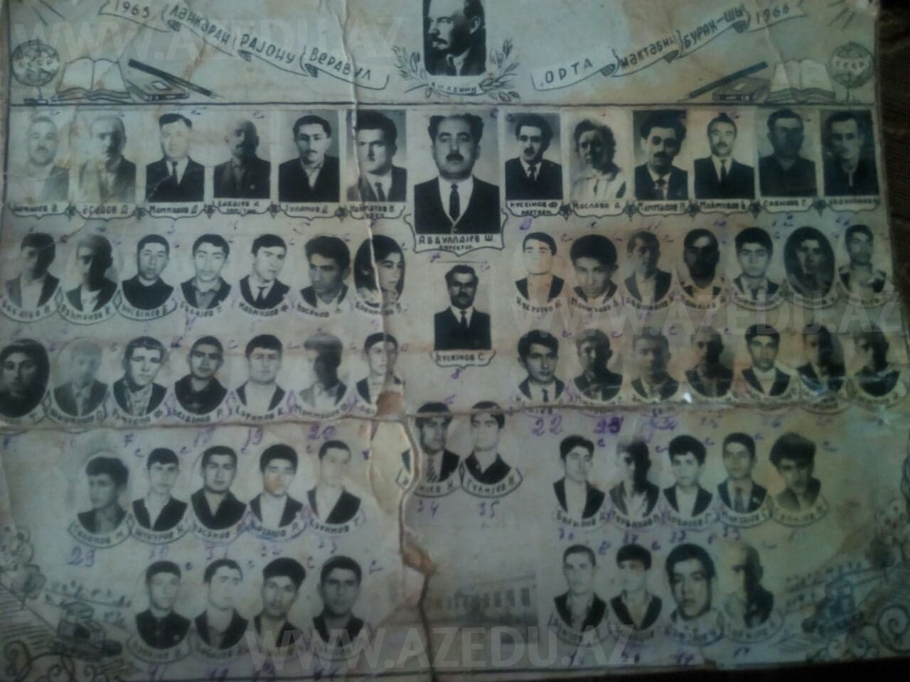 Şeyxin sinif yoldaşı: “Qonşu kənddən qız ona məktub yazmışdı, üstü açıldı” - FOTO