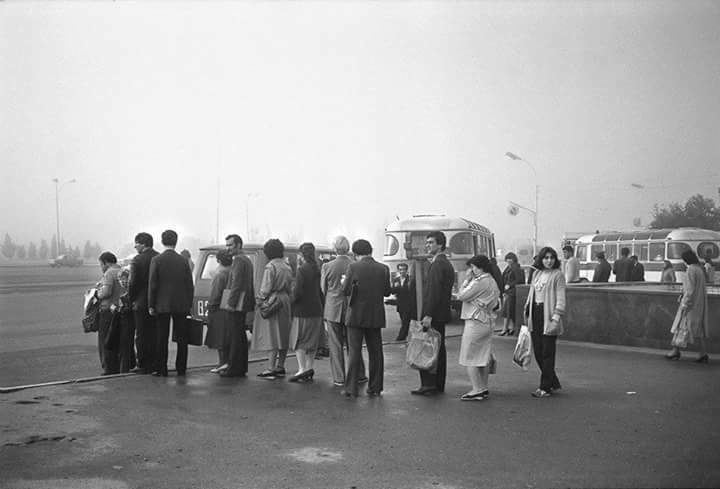 Azərbaycanda növbə mədəniyyəti var imiş... - 1985-ci ildən FOTO